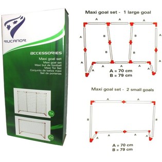 RUCANOR - MAXI FOOTBALL GOAL SET