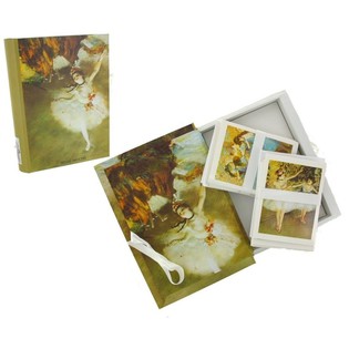 BOOK WITH CARDS - MODEL DEGAS DANCERS (1st.)