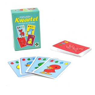 TODDLER QUARTET CARD GAME (6 pcs)