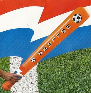 Orange Inflatable Bat, 90 cm Long! (12 pcs)