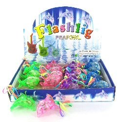 LED Dolphin Necklace in Display (19 pcs)