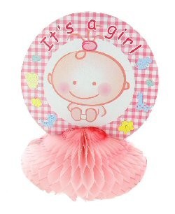Baby Shower Table Decoration - Baby Pink (12 pcs)