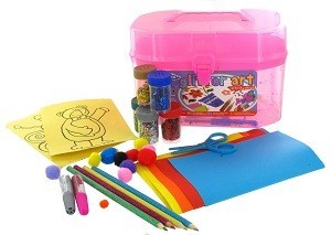 Glitter Art Craft Suitcase | Creative Glitter DIY Set | {$companyname}