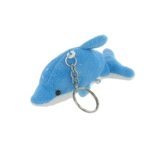 PLUSH DOLPHINS KEY RING WITH LIGHT (18st).