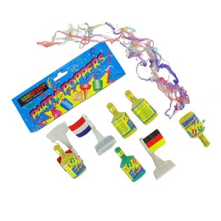 Confetti Party Poppers (11x5 pcs)