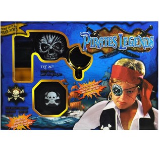 BIG PIRATENSET with greasepaint (2st.)