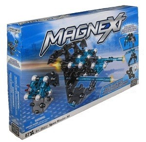 MEGABLOKS MAGNEXT SPACE MISSION JET - 29332 Magnetic Building Set