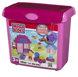 MEGABLOKS MINI BLOKS - 7540 Building Blocks Set (100 Pieces)