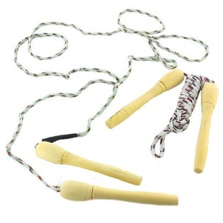 WOODEN JUMPING ROPE (12 pcs)
