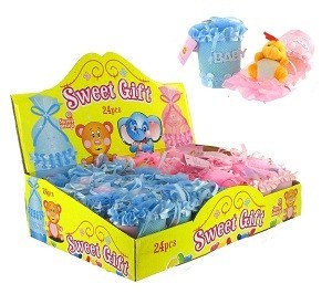 Baby Gift Packaging with Candy and Plush Toy (24 pcs)