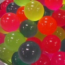 Bouncing Balls Bright Colors 3.5 cm (100 pcs)