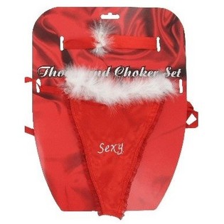 STRING AND SEXY CHOKER ON MAP (12p.)
