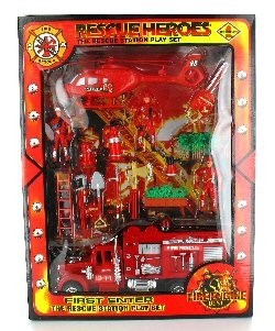 Large Firefighter Toy Set - Model 2