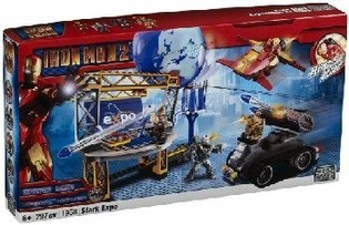MEGA BLOKS IRON MAN 2 STARK EXPO PLAYSET