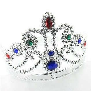 ADJUSTABLE SILVER CROWN (10pcs)