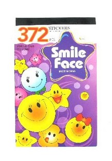 Sticker Booklets Model: Happy Faces (12 pcs)