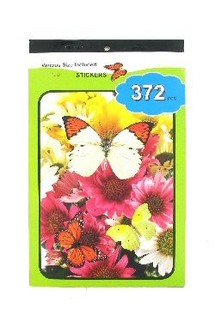 Sticker Books Model: Butterflies (12 pcs.)