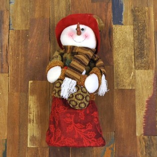 Luxury Standing Snowman (1 pc.)