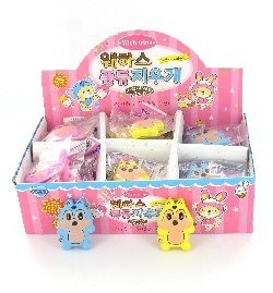 Squirrel-Shaped Eraser (36 pcs)