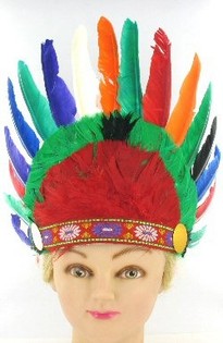 Indian Chief Headdress (6 pcs.)