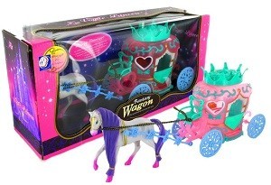 FANTASY WAGON WITH LIGHT AND MUSIC