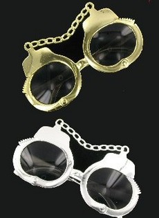 HANDCUFFS PARTY GLASSES (12 pcs)