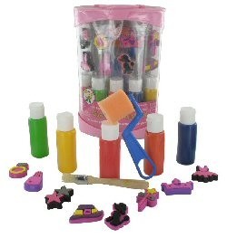 Stamp & Paint Kit for Girls - Model 1