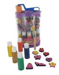 Stamp & Paint Craft Kit for Girls - Model 2