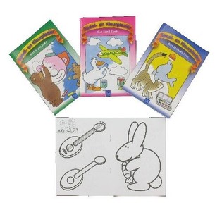 PLAY AND COLOURINGBOOK (12pcs)