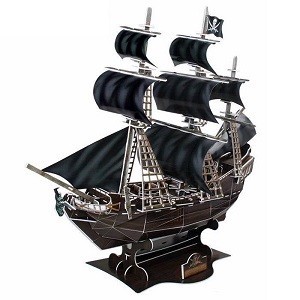 3D Puzzle - The Queen Anne's Revenge Pirate Ship