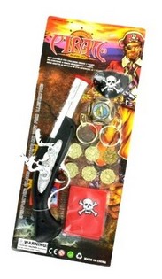 Pirate Set on Card - Model 2 (2 pcs.)