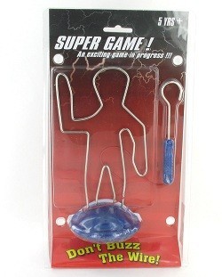 Buzz Wire Skill Game on Blister Card