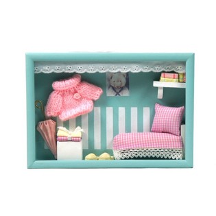 3D WOODEN WALL DECORATION NURSERY - MODEL 3 (6 pcs.)