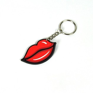 Red Lips Keyrings (12 pcs.)