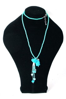 Turquoise Buddha Necklace Ibiza Style (1 pc)