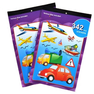 STICKER BOOKS MODEL: VEHICLES (12pcs)
