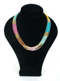 6-Layer Colorful Ibiza Style Necklace (1 pc)