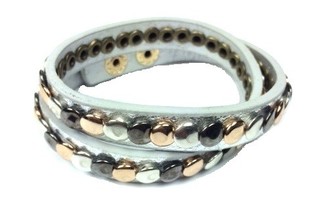 Silver Bracelet Ibiza Style (1 pc.)