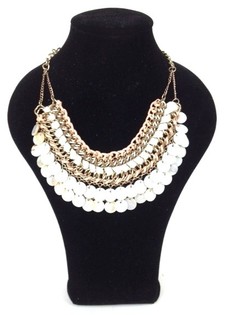 Ibiza Style Necklace Cream Pink (1 pc)