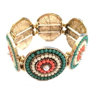 Luxury Elastic Ibiza Style Bracelet (1 pc)