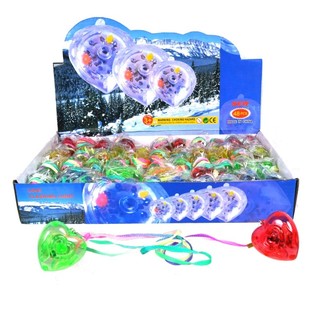 LED Flashing Hearts (48 pcs)
