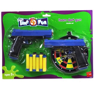 Toy Pistol Play Set on Card (6 pcs)