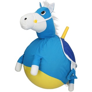 JOLLY JUMPER HORSE SPACE HOPPER - BLUE