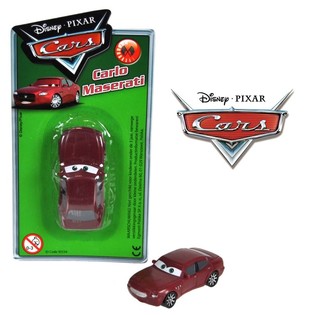 DISNEY CARS Maserati CARLO CAR ON MAP (12p.)