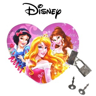 DISNEY PRINCESS DIARY WITH LOCK (10 pcs.)