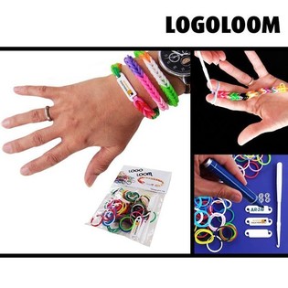 "LOGO LOOM" BRACELETS MAKE YOUR OWN LOGO (50st).