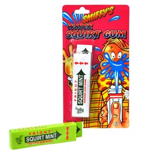 Smiffy's Prank Water Pistol Chewing Gum on Card (24 pcs)
