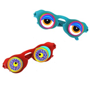 Droopy Eye Spring Glasses Assorted (22 pcs)