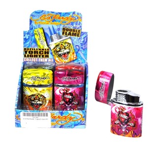 ED HARDY DOUBLE FLAME LIGHTER STORM (8st).