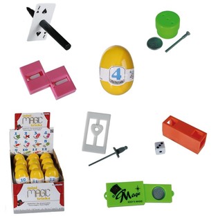 Magic Tricks in Surprise Eggs Counter Display (24 Pcs)